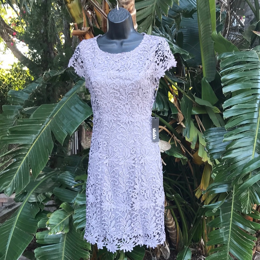 Lulu’s lace backless dress
